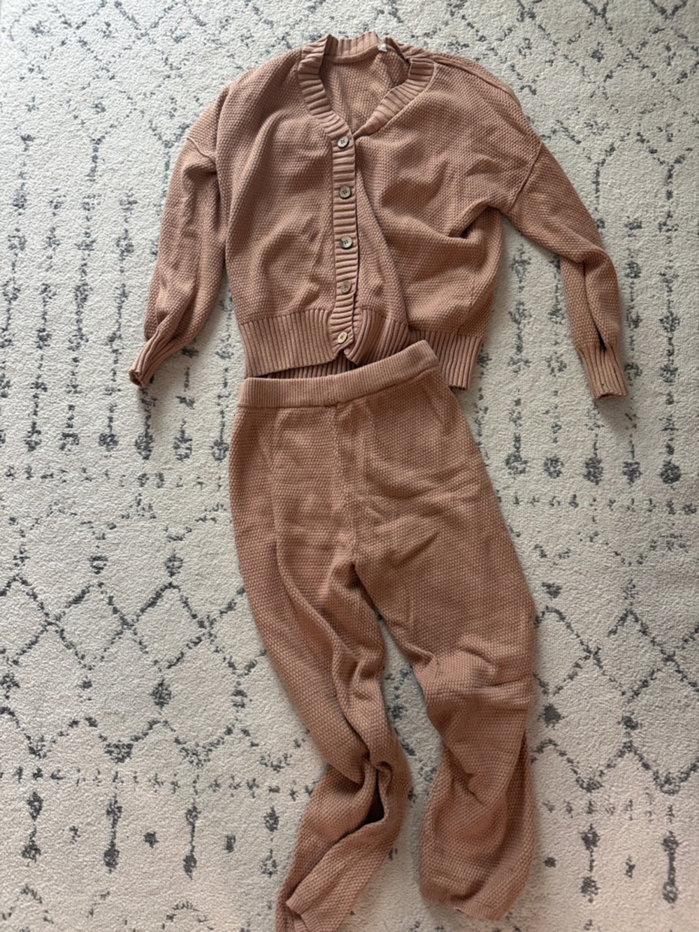 Amazon Women's Waffle-Knit lounge Set